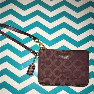 Coach wristlet